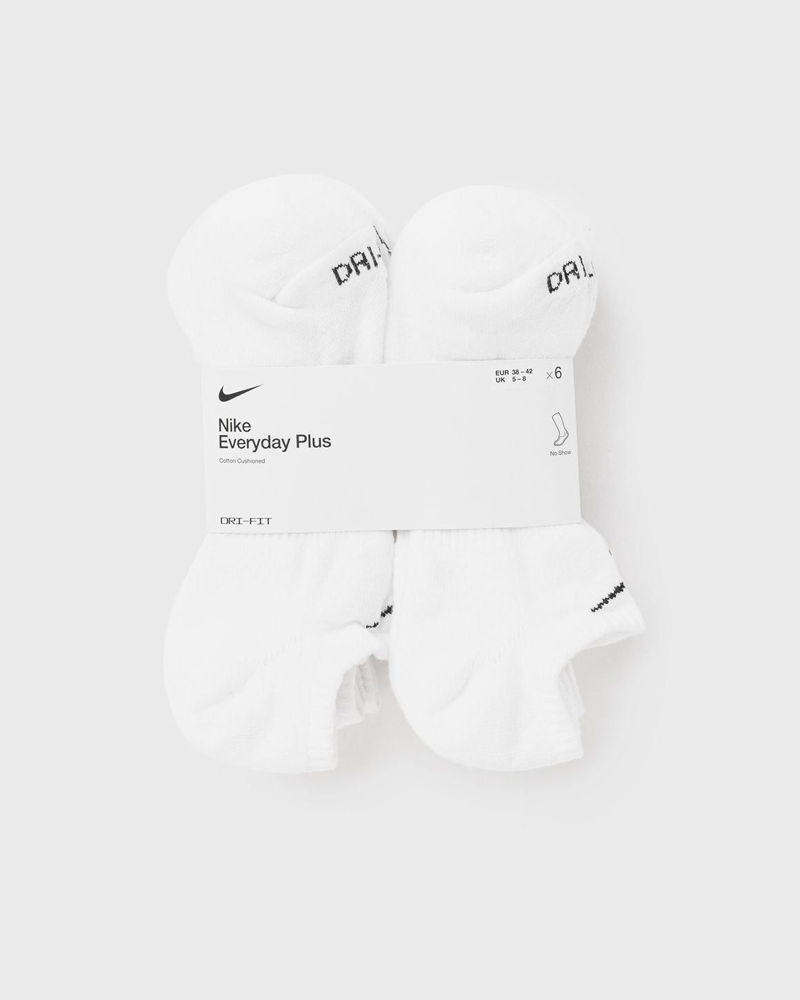 SOCKS EVERYDAY PLUS COTTON CUSHIONED 6PCK