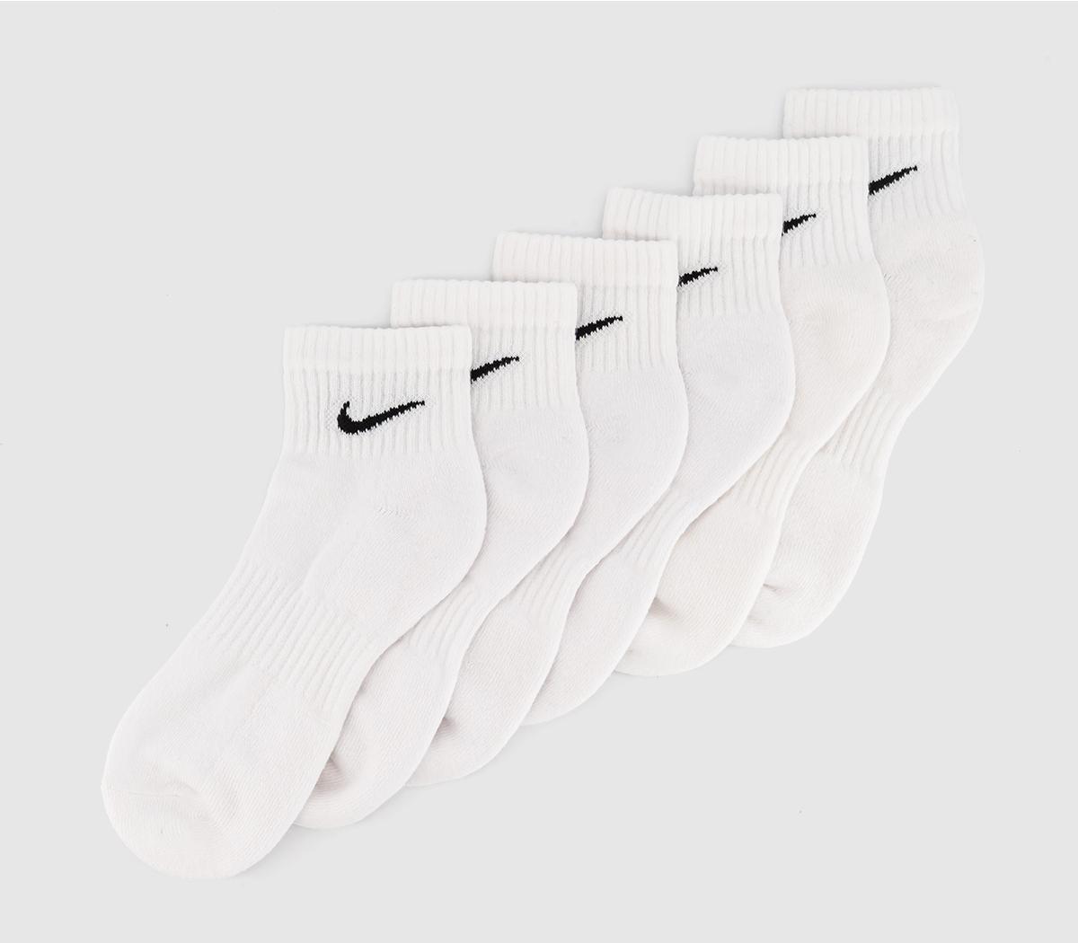 Nike
Training Ankle Socks 6 Pairs
White Black